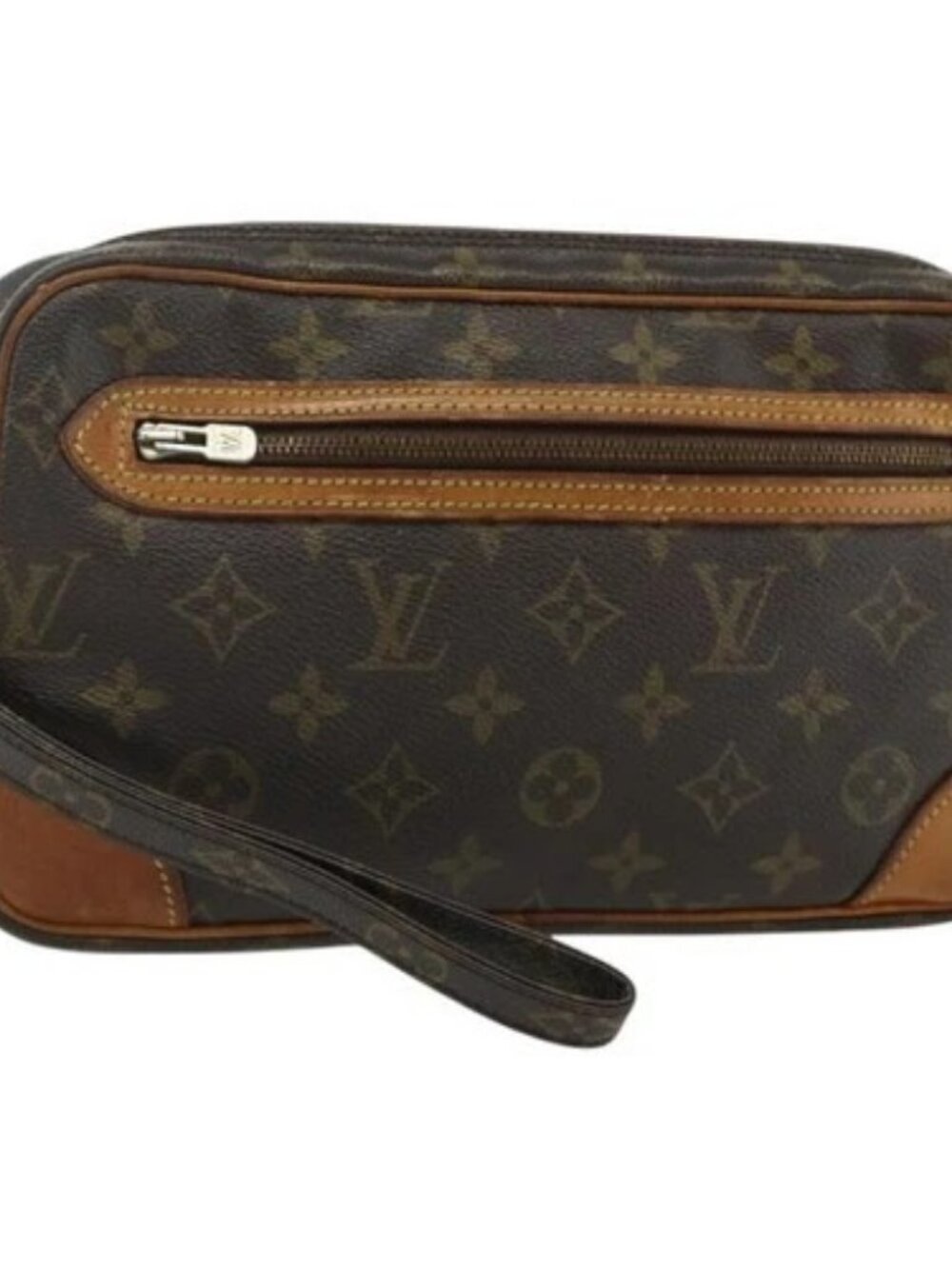 LOUIS VUITTON Monogram Marly Dragonne GM Clutch Bag M51825 LV Auth ti3875